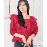 トップス ブラウス フリル | Honeys | 詳細画像9