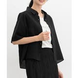 ブラック | 【ハニーズ】トップス シャツ ブラウス | Honeys