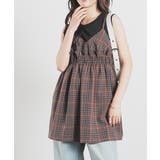 チャチェック | トップス ブラウス ノースリーブ | Honeys