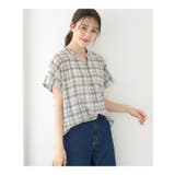 トップス ブラウス 半袖 | Honeys | 詳細画像5 