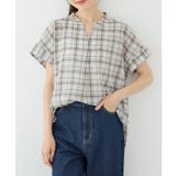オフチェック | トップス ブラウス 半袖 | Honeys