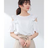 トップス ブラウス 半袖 | Honeys | 詳細画像3 