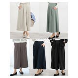 ボトムス パンツ ガウチョパンツ | Honeys | 詳細画像3 