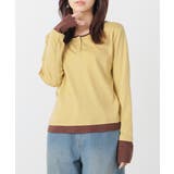イエロー | トップス カットソー 長袖 | Honeys