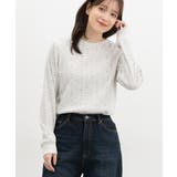 オートミール花柄 | トップス Tシャツ ロンＴ | Honeys