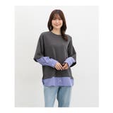 トップス スウェット 長袖 | Honeys | 詳細画像3