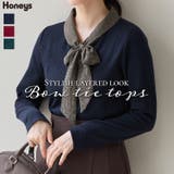 トップス カットソー 長袖 | Honeys | 詳細画像1