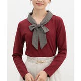 ボルドー | トップス カットソー 長袖 | Honeys