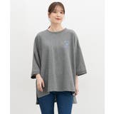 杢チャコール | トップス カットソー チュニック | Honeys
