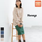 トップス スウェット チュニック | Honeys | 詳細画像1