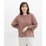 ダークピンク | トップス スウェット 長袖 | Honeys