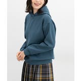 ブルー | トップス スウェット 長袖 | Honeys