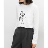 オフ×クロ | トップス カットソー 長袖 | Honeys