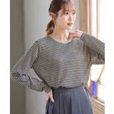 ベージュ×クロ | トップス カットソー 長袖 | Honeys