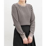 ベージュ×クロ | トップス Tシャツ ロンT | Honeys