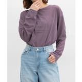 パープル | トップス Tシャツ ロンT | Honeys