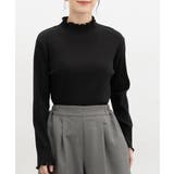 ブラック | トップス カットソー 長袖 | Honeys