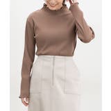 ブラウン | トップス カットソー 長袖 | Honeys