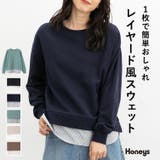トップス スウェット 長袖 | Honeys | 詳細画像1