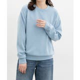 杢サックス | トップス スウェット 長袖 | Honeys