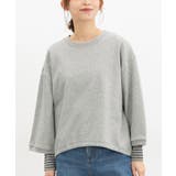 杢グレー | トップス スウェット スウェットトップス | Honeys