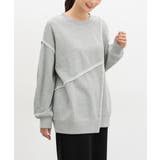 杢グレー | トップス スウェット 長袖 | Honeys