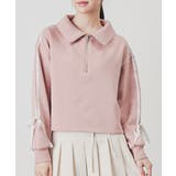 ピンク | トップス スウェット 長袖 | Honeys