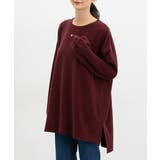 ボルドー | トップス カットソー 長袖 | Honeys