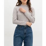 ベージュ | トップス カットソー 長袖 | Honeys