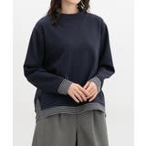 ネイビー | トップス カットソー 長袖 | Honeys