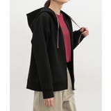ブラック×モカ | トップス パーカー ジップパーカー | Honeys