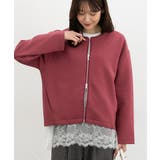 ボルドー | トップス スウェット 長袖 | Honeys