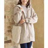 ベージュ | トップス スウェット 長袖 | Honeys