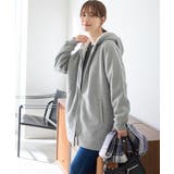 杢グレー | トップス パーカー ジップパーカー | Honeys