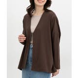 トップス カーディガン 長袖 | Honeys | 詳細画像7 