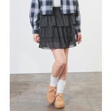 ブラック | ボトムス スカート ミニスカート | Honeys