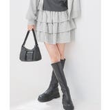 杢グレー | ボトムス スカート ミニスカート | Honeys