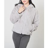 グレー | アウター ジャンパー ブルゾン | Honeys