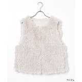 アウター ベスト ボア | Honeys | 詳細画像14 