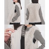 アウター ベスト ボア | Honeys | 詳細画像15 