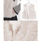 アウター ベスト ボア | Honeys | 詳細画像16 