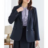 ネイビー | アウター ジャケット テーラード | Honeys