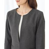 アウター ジャケット カラーレスジャケット | Honeys | 詳細画像14 