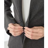 アウター ジャケット カラーレスジャケット | Honeys | 詳細画像15 