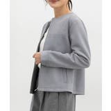 スモーキーブルー | アウター ジャンパー ブルゾン | Honeys