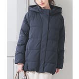 ネイビー | アウター コート ファイバーダウン | Honeys