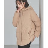 キャメル | アウター コート ファイバーダウン | Honeys