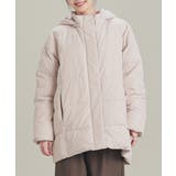 ライトベージュ | アウター コート ファイバーダウン | Honeys