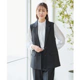 ブラック | アウター ジレ セットアップ | Honeys