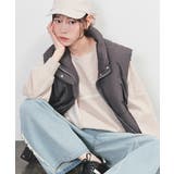 チャコール | アウター ベスト はっ水 | Honeys